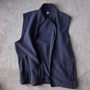 Old Navy Men's Dark Navy Fleece Vest